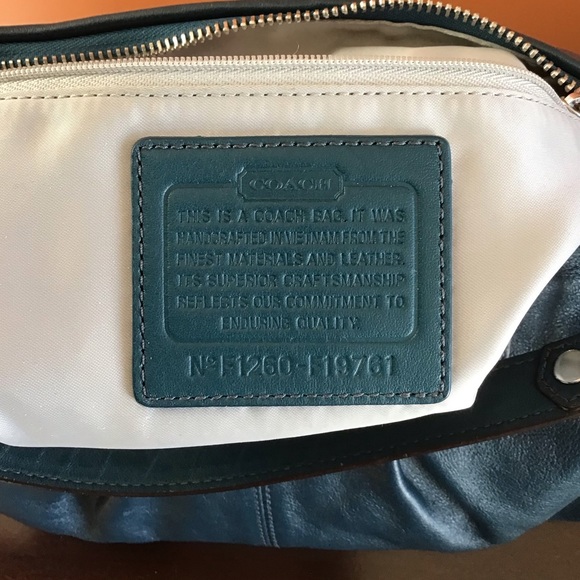 Coach Dark Blue Bag 💙🩶💙 - Picture 9 of 11